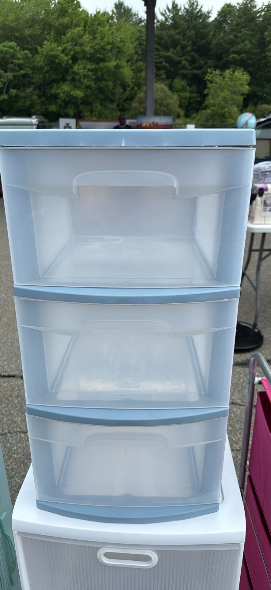 Sterilite Three Tier Storage Drawer