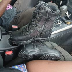 "8" "Forced Entry" Side Zip Tactical Boots 