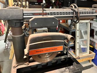 Radial arm saw