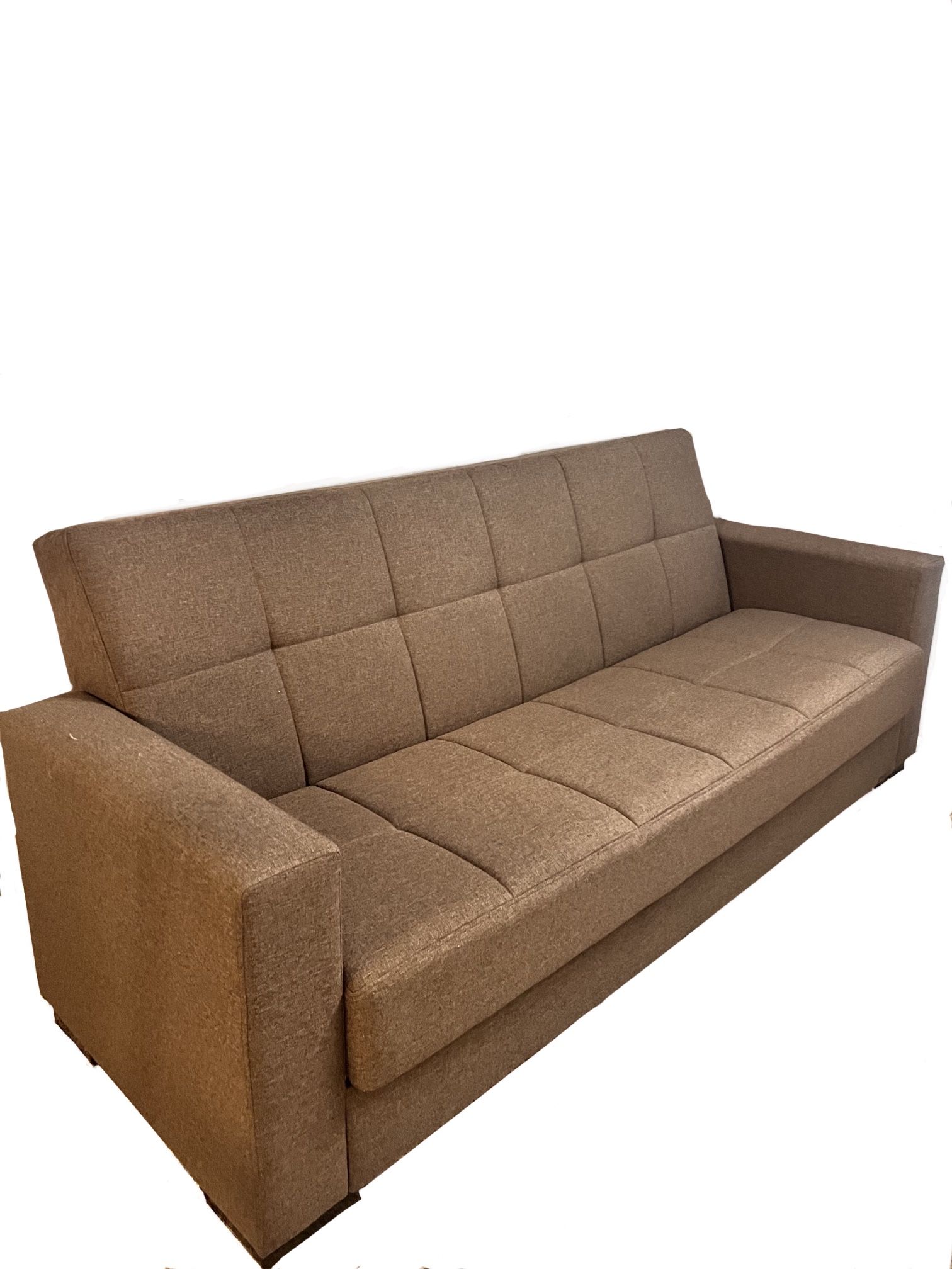 Sofa bed with storage space under