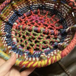 Handmade Braided Basket 
