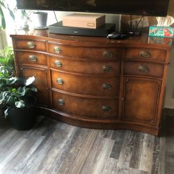 Antique Serving Table 