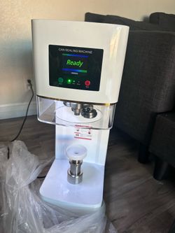 Commercial Can Sealer Machine, Automatic 202 (55mm) Soda Can Sealer