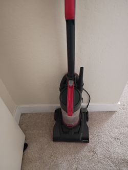Red vacuum ckeaner