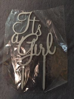 Baby Shower Cake Topper