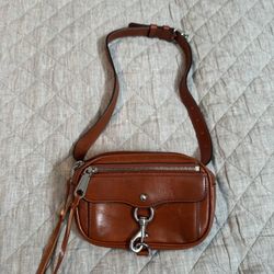 Rebecca Minkoff Blythe Belt Bag In Acorn