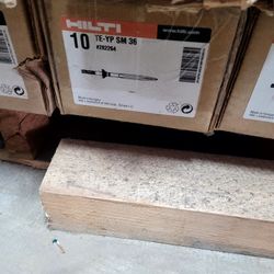 Pointed SDS MAX Chipping Bits Hilti 