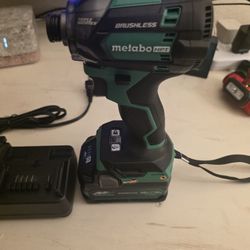 Metabo 18v Brushless Impact Driver  Nuevo Con Bateria Multivolt 18v Y 36v