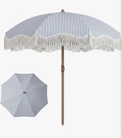 New 7ft Patio Umbrella with Fringe