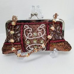 Beaded Sequin Purse 