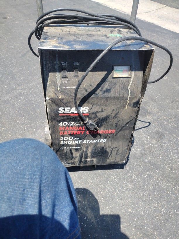 Cargador De Baterias Sears