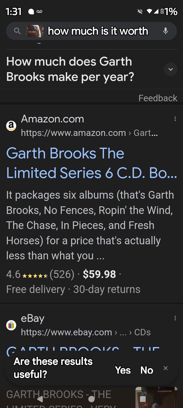 Garth Brooks CD Collection