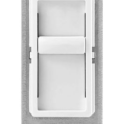 Leviton SureSlide Dimmer Switch for Dimmable LED, Halogen and Incandescent Bulbs, 6672-1LW, White @A1-586