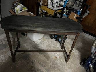 Wood Hall Table