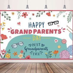 “Happy Grandparents Day” 3x5’