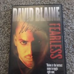 David Blaine Signature!!!!!!