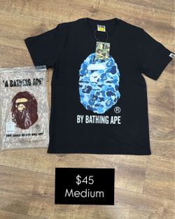 Bape tees and essentials shorts