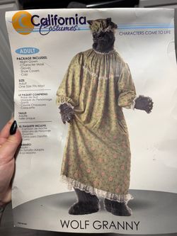 Granny wolf costume