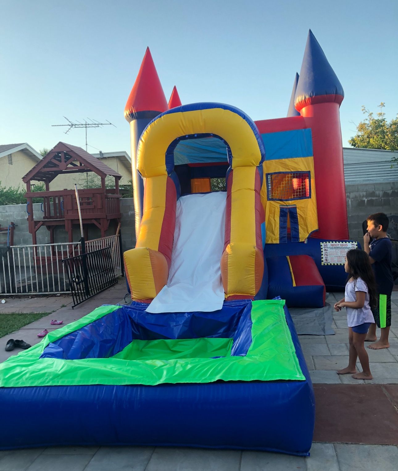 jumper mini combo con alverca y tope $1,250