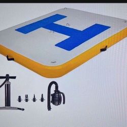 5’ x 6’ inflatable dock