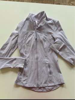 Lululemon Define Jacket Size 4 Lavender