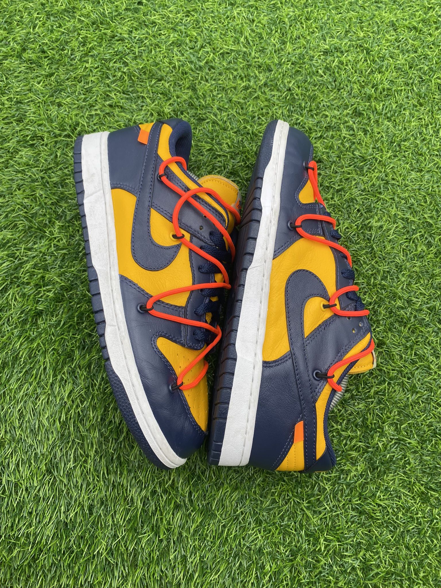 Nike Dunk Offwhite “University Gold” Size 10M