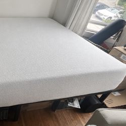 Queen Mattress And Metal Frame