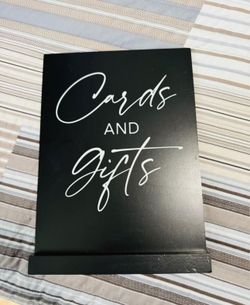 Cards And Gifts Sign 