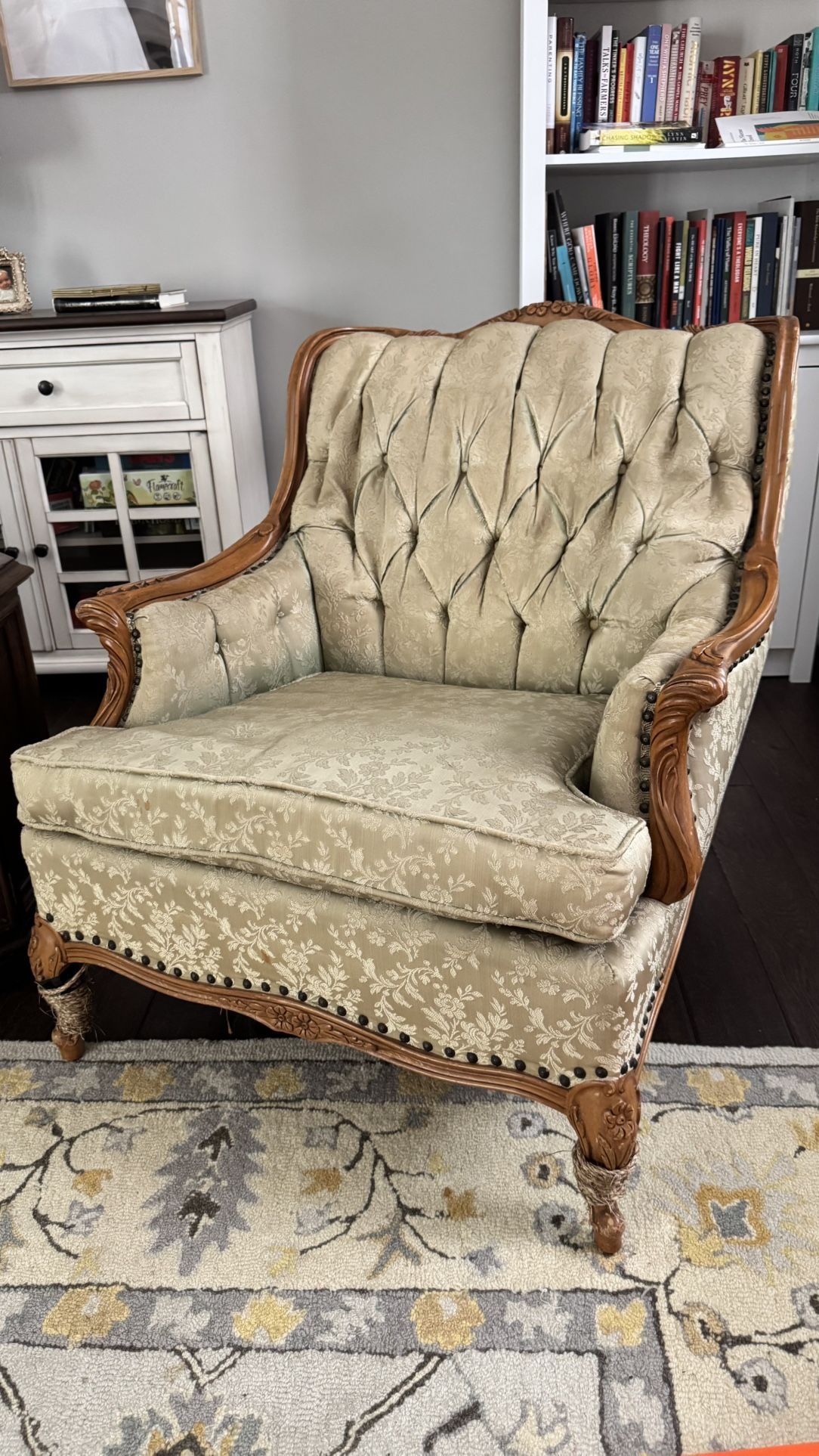 100 Year Old Antique Parlor Chair
