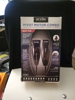 Andis 24075 Pivot Motor Clipper Combo Trimmer - Black