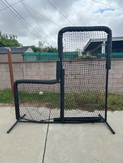 Baseball L-Screen Pitching Net
