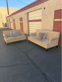 WITH DELIVERY sectional, two piece Couch