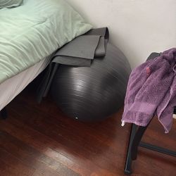 Exercise Ball And Yoga Mag