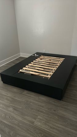 Bed frame queen also have  3 draw in each side