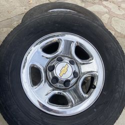 16” Chevy wheels