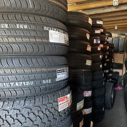 NEW TIRES STARTING 75