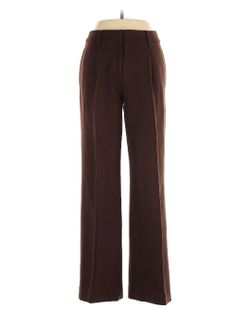 Worn Once Open Edit Chocolate Brown Wide Leg Dress Pants Size XS