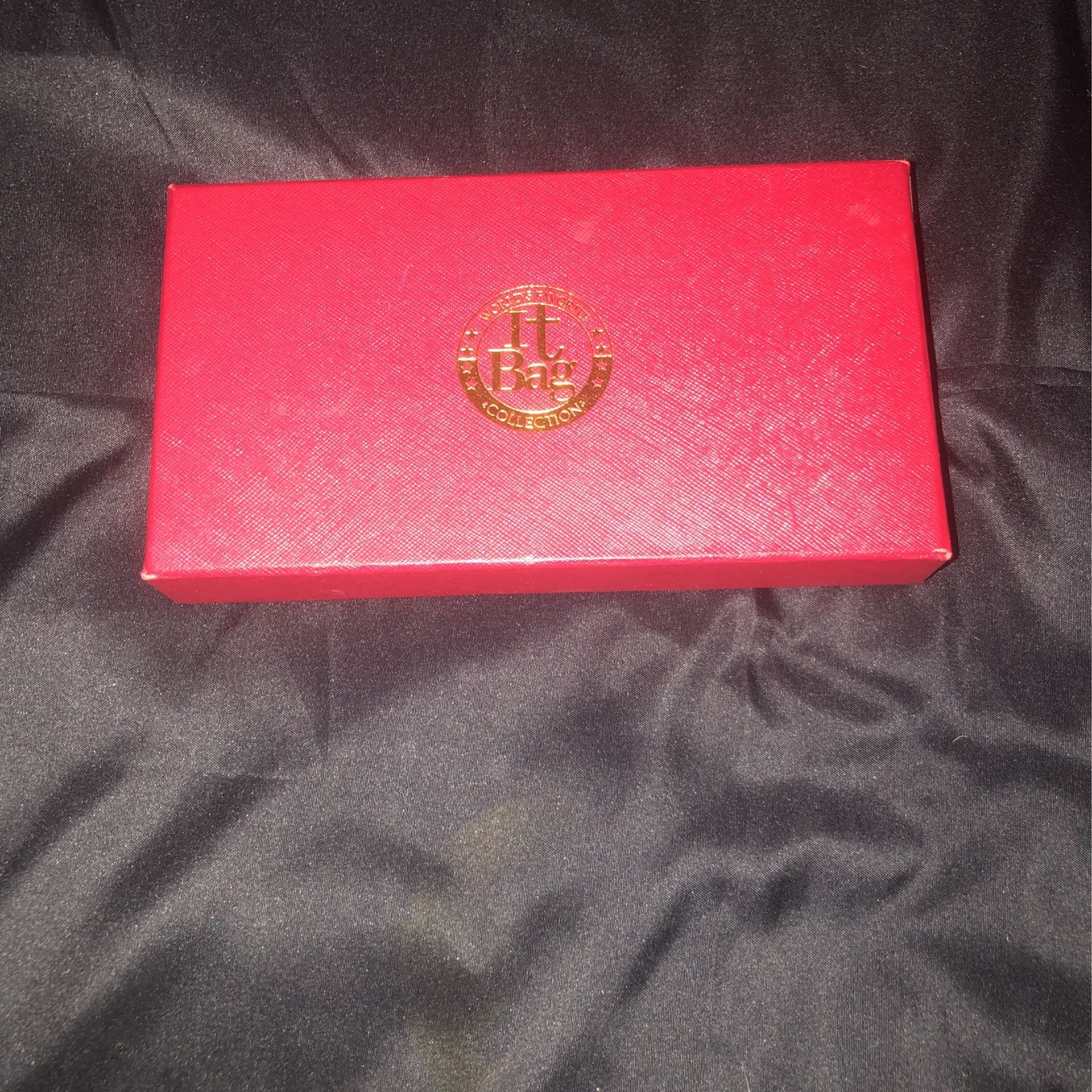 Burgundy Clutch Bag