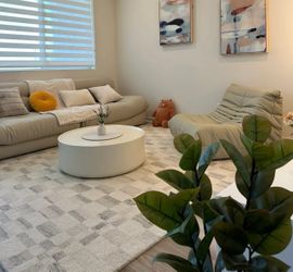 White couch brand new unboxed