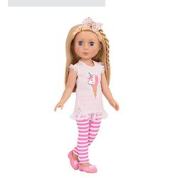 Glitter Girls Lacey 14-in Poseable Doll