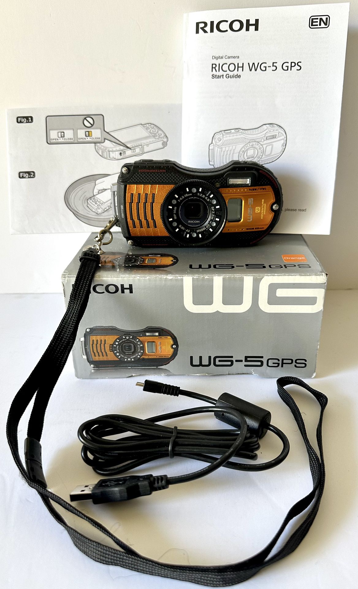 RICOH WG-5 GPS ORANGE - デジタルカメラ