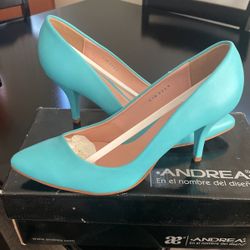 Turquoise Heels