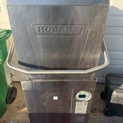 Hobart AM16VL Commercial Dishwasher – High Temp – WORKING.  With Vapor Vent 