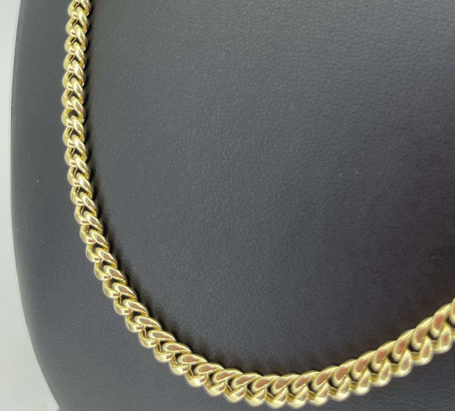 10kt Gold Necklace Miami Cuban 22” 4.4mm 11.00grams 150704 2
