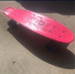 Pink Penny Board