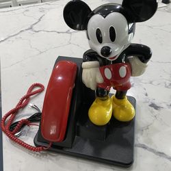  Mickey Mouse, Disney Phone - Vintage 1994