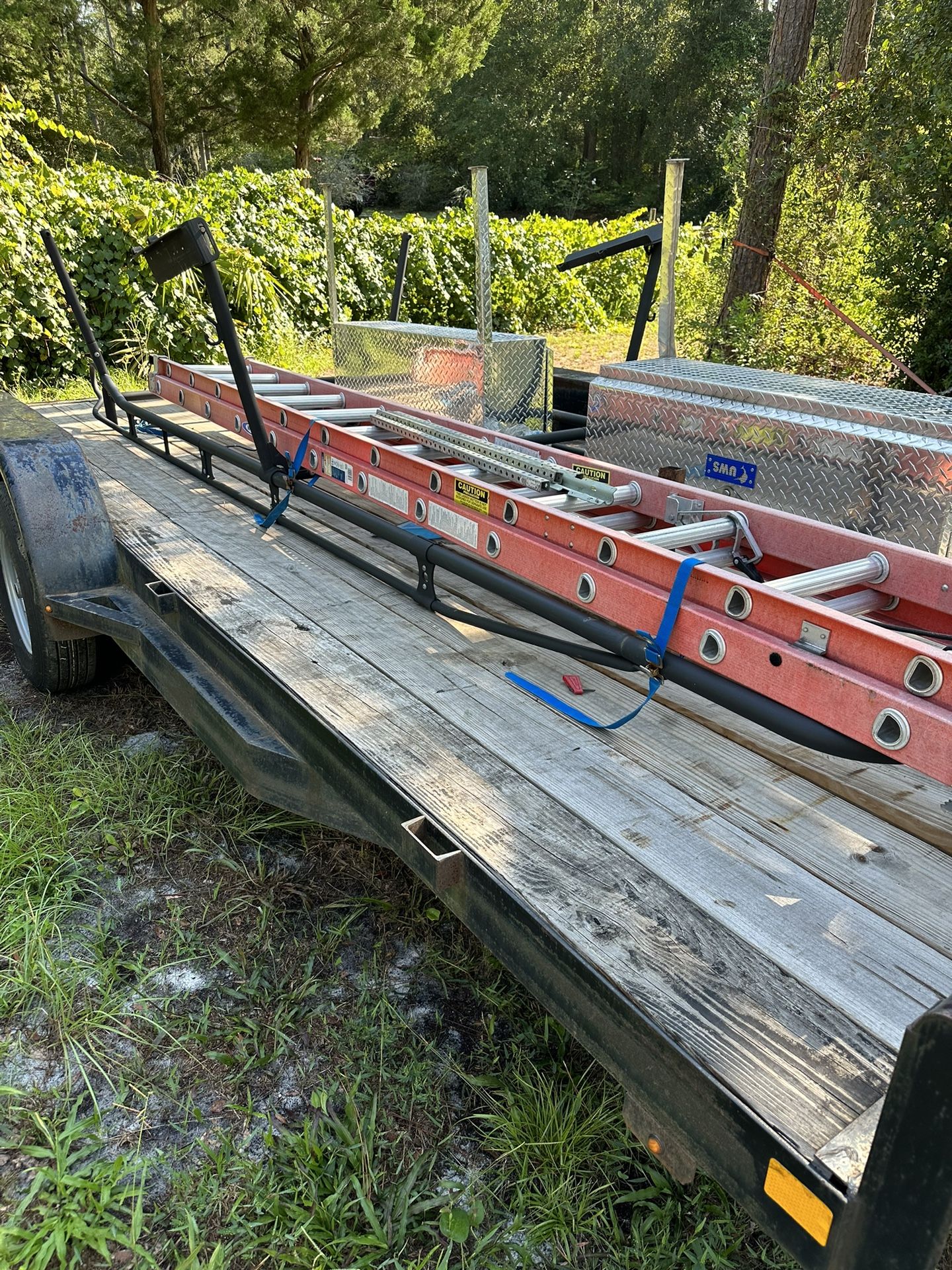 Ladder Rack And Tool Boxes