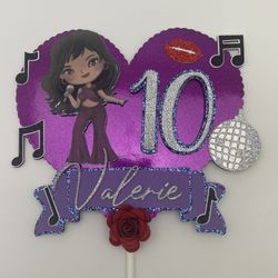 Selena Cake Topper. 