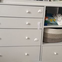 Kids Dresser With Changing Table Top