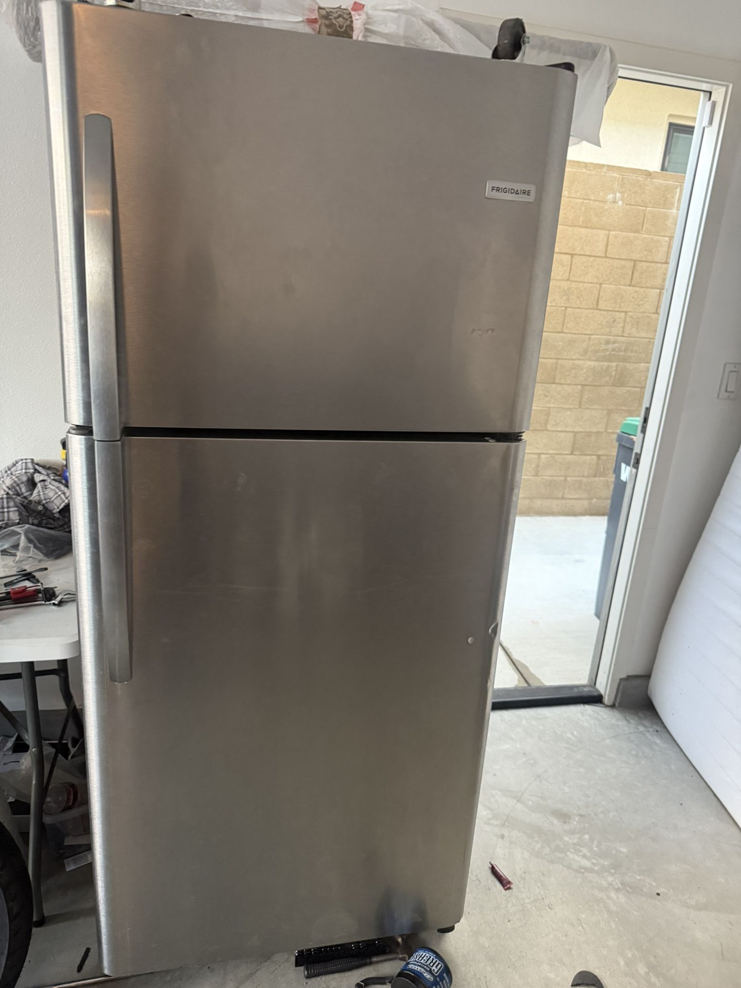 Frigidaire Top Freezer Refrigerator Stainless Steel 30" Width